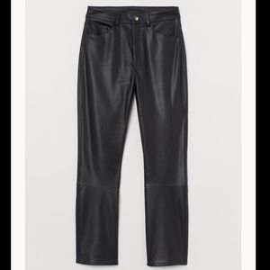 H&M Faux Leather Pants
